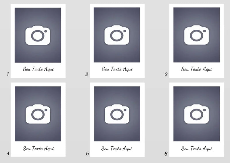 Box Love Polaroid Completo + Quadro